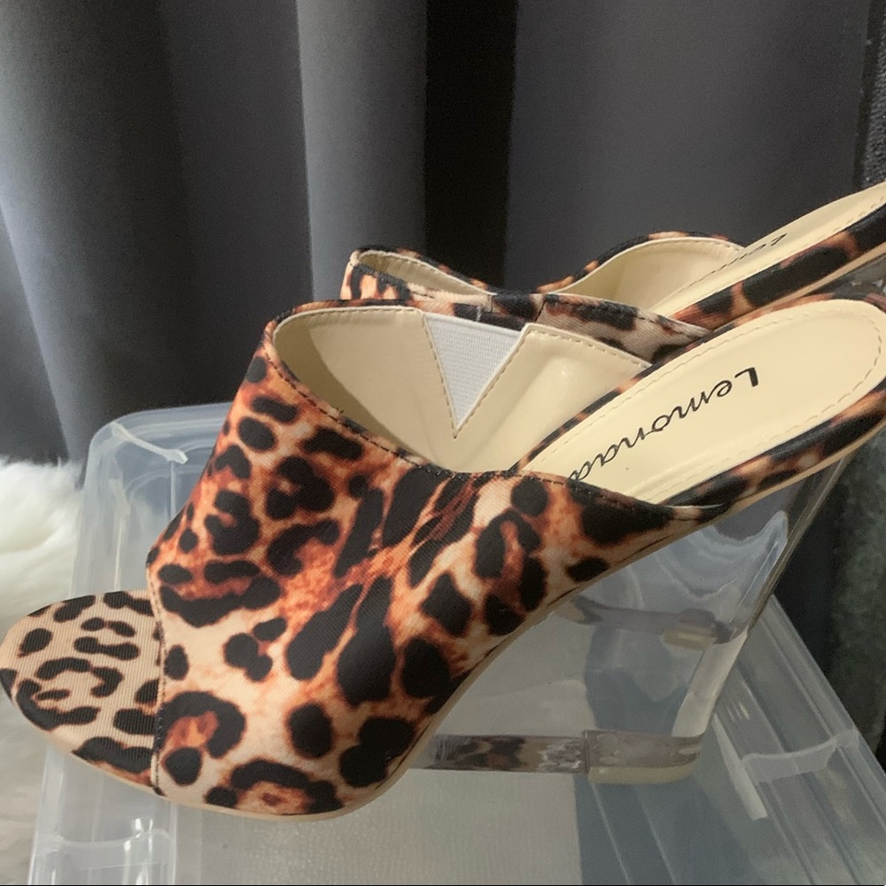 Leopard Wedge Shoes